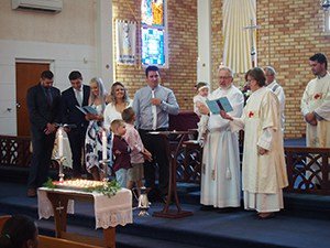 Baptism at St Peter's Church Southport